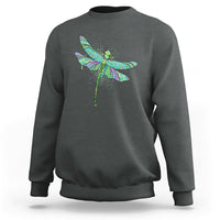 Beautiful Dragonfly Insect Lover Spiritual Inspirational Sweatshirt - Wonder Print Shop