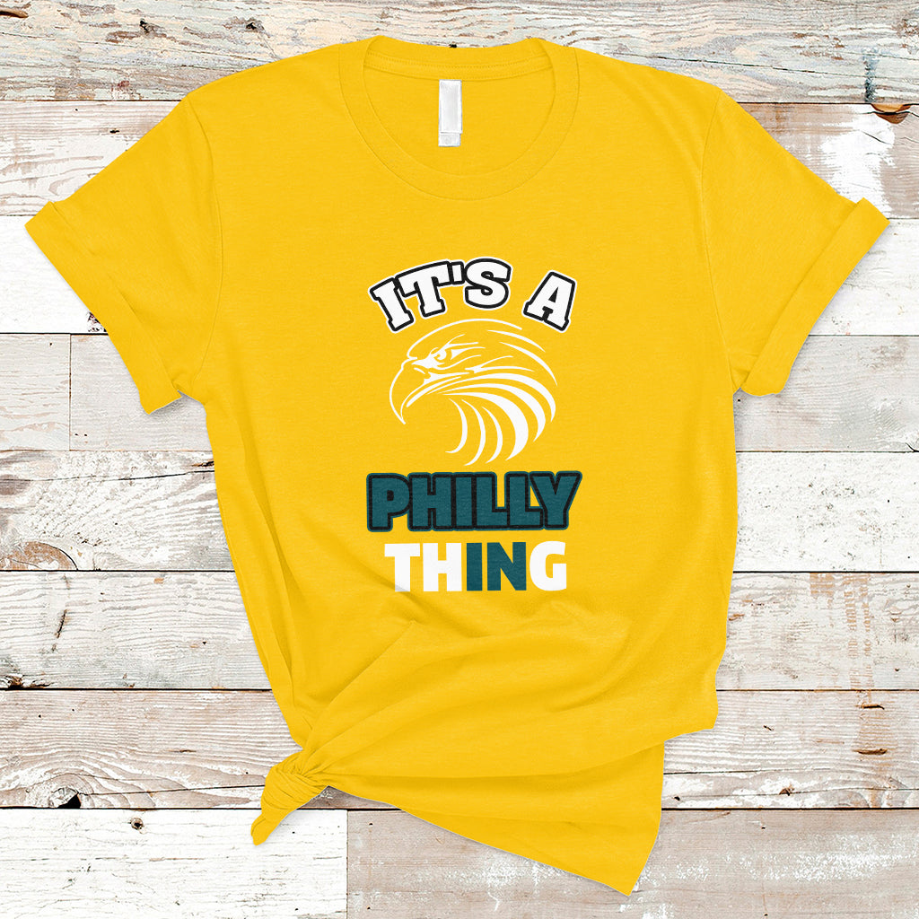 We Are From Philly And We Fight No One Like Us We Don't Care T-Shirt - Wonder Print Shop