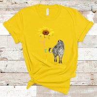 Zebra You Are My Sunshine Rare Disease Warrior Rare Disease Awareness T Shirt - Wonder Print Shop