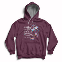 Colorful Dragonflies They Whispered You Cannot Withstand The Storm Hoodie - Wonder Print Shop