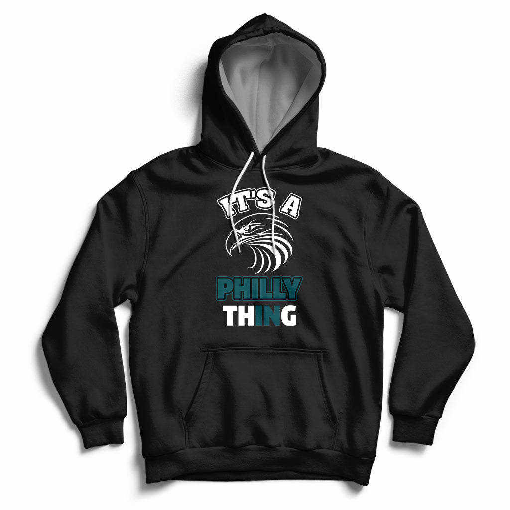 We Are From Philly And We Fight No One Like Us We Don't Care Hoodie - Wonder Print Shop