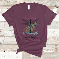 Live Life Like A Dragonfly Always Moving Forward Grace Power Motivational T Shirt - Wonder Print Shop