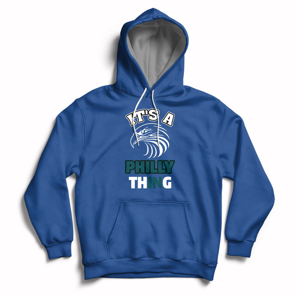 We Are From Philly And We Fight No One Like Us We Don't Care Hoodie - Wonder Print Shop