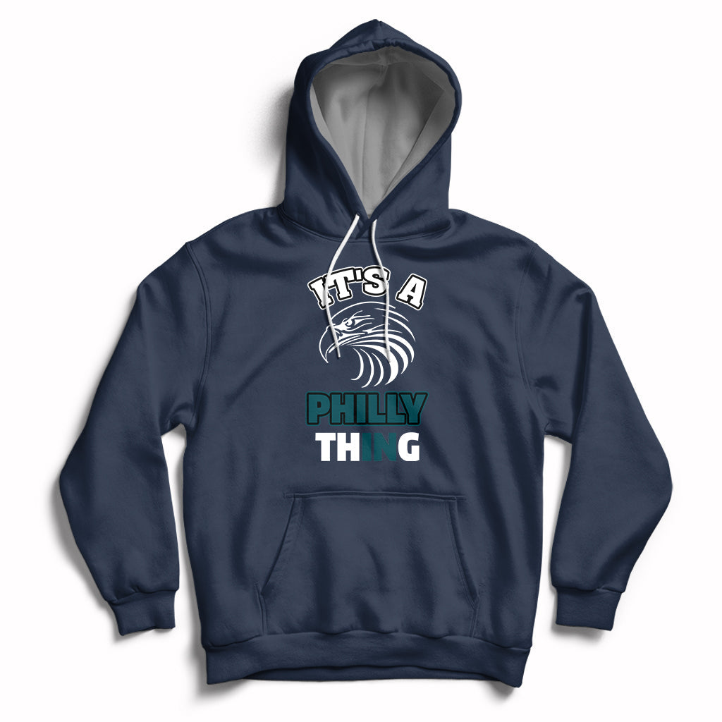 We Are From Philly And We Fight No One Like Us We Don't Care Hoodie - Wonder Print Shop