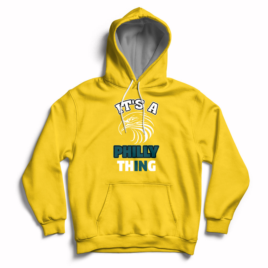 We Are From Philly And We Fight No One Like Us We Don't Care Hoodie - Wonder Print Shop