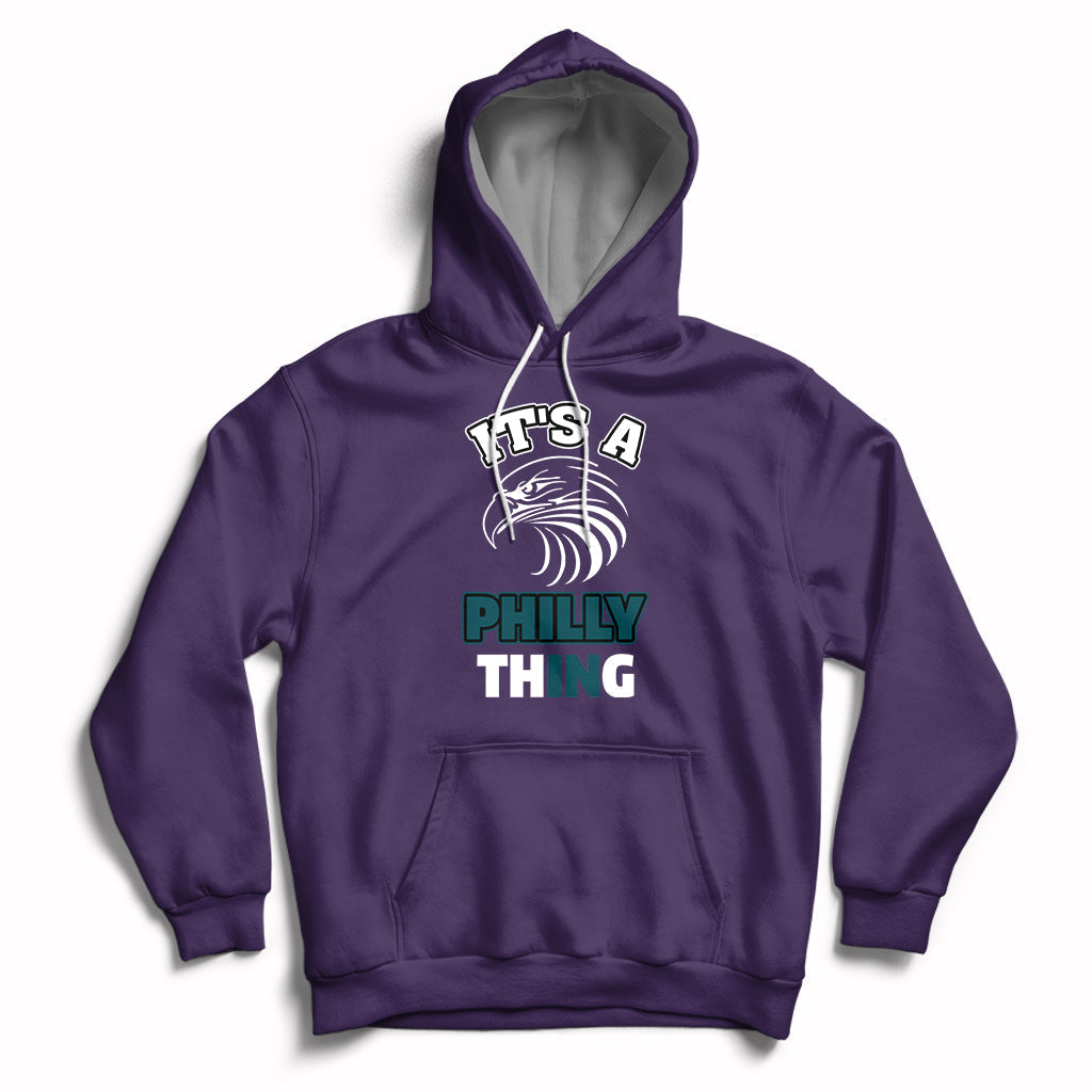 We Are From Philly And We Fight No One Like Us We Don't Care Hoodie - Wonder Print Shop