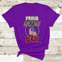 Proud Army Family Shirts Cool USA Navy Dad Mom T Shirt - Wonder Print Shop