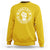 Built By Black History For Black History Month Afro Melanin Sweatshirt - Wonder Print Shop
