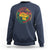 Built By Black History For Black History Month Afro Melanin Sweatshirt - Wonder Print Shop
