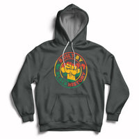 Built By Black History For Black History Month Afro Melanin Hoodie - Wonder Print Shop