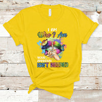 I Am Who I Am Your Approval Isn't Needed Black Queen African American Ladies Natural Afro T Shirt - Wonder Print Shop