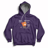 Funny Animal Farm Shirt Guess What Chicken Butt Hoodie - Wonder Print Shop