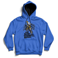 Funny Eat Sleep Braap Repeat Shirt Dirtbike Hoodie - Wonder Print Shop
