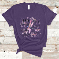 I Am Strong Beautiful Grateful Happy Worthy Inspirational Dragonflies T Shirt - Wonder Print Shop