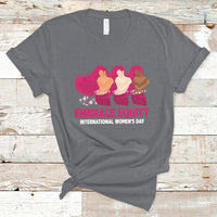 International Women's Day IWD 2023 Embrace Equity Women's Rights T Shirt - Wonder Print Shop