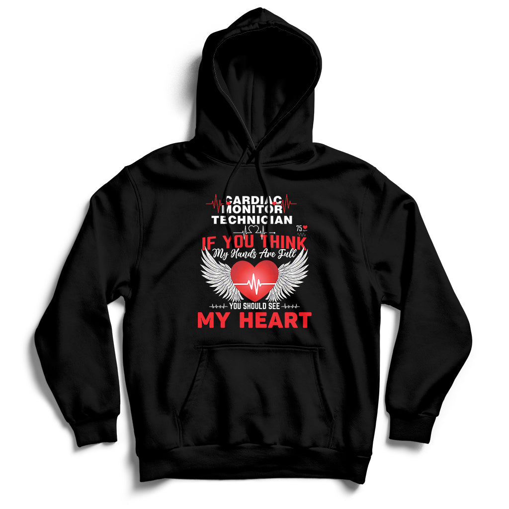 If You Think My Hands Are Full You Should See My Head Hoodie - Wonder Print Shop