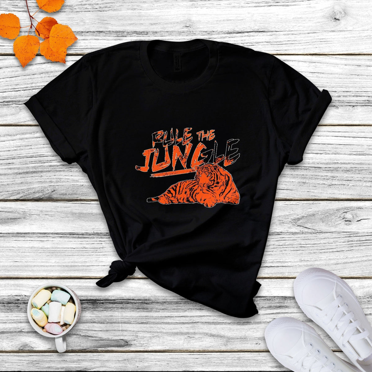 Rule The Jungle Fear Da Tiger King Of The North Sundey T Shirt - Wonder Print Shop