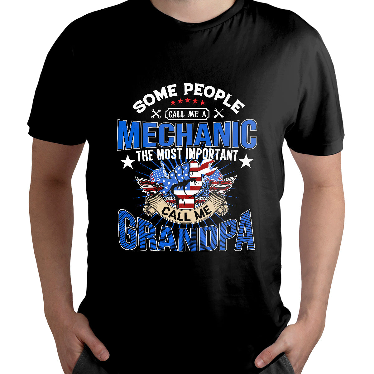 Some People Call Me A Mechanic, Mechanic T Shirt - Wonder Print Shop