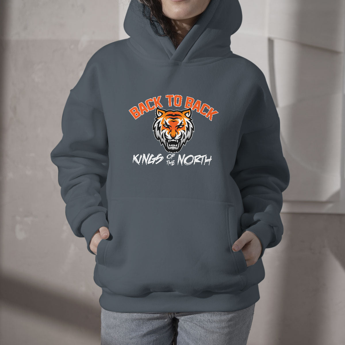 Back To Back Kings Of The North Fear Da Tiger 513 Hoodie - Wonder Print Shop