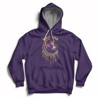 Retro Wild Soul Dragonflies Stay Wild Moon Child Wanderlust Hoodie - Wonder Print Shop