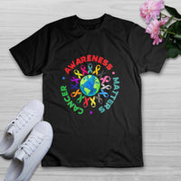 Cancer Awareness Matters All Cancer Ribbons, Awareness T Shirt - Wonder Print Shop