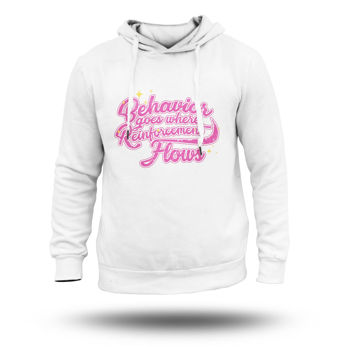 Behavior Goes Where Reinforcement Flows Behavior Analyst, Awareness Hoodie - Wonder Print Shop