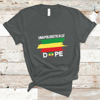 Unapologetically Dope Black Pride Melanin African American T Shirt - Wonder Print Shop