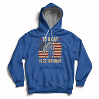 22 A Day Is 22 Too Many Veteran Lives Matter Help Veterans Hoodie - Wonder Print Shop