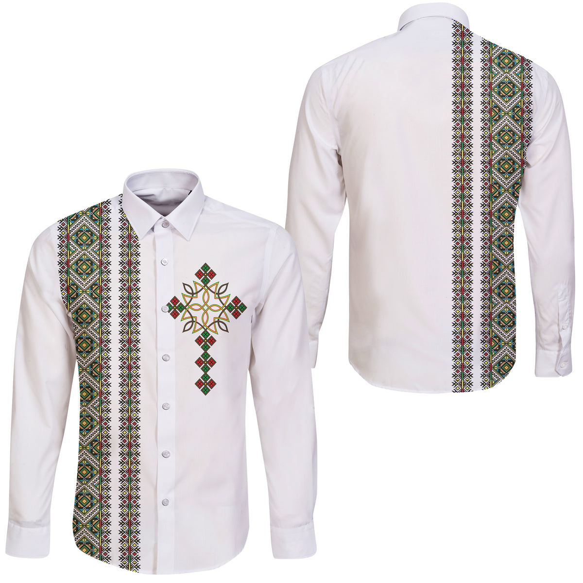 CUSTOMER REQUEST- Ethiopia - 18/02/2025 - Long Sleeve Button Shirt - LT14