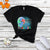 Light Up Blue Autism Awareness Autistic Include Support T Shirt - Wonder Print Shop