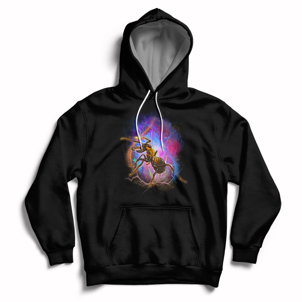 Giant Ant Warrior Quantum Quanta Hoodie - Wonder Print Shop
