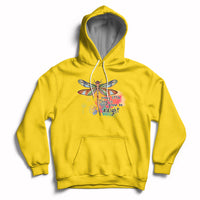 Every Little Thing Is Gonna Be Alright Inspirational Dragonfly Hoodie - Wonder Print Shop