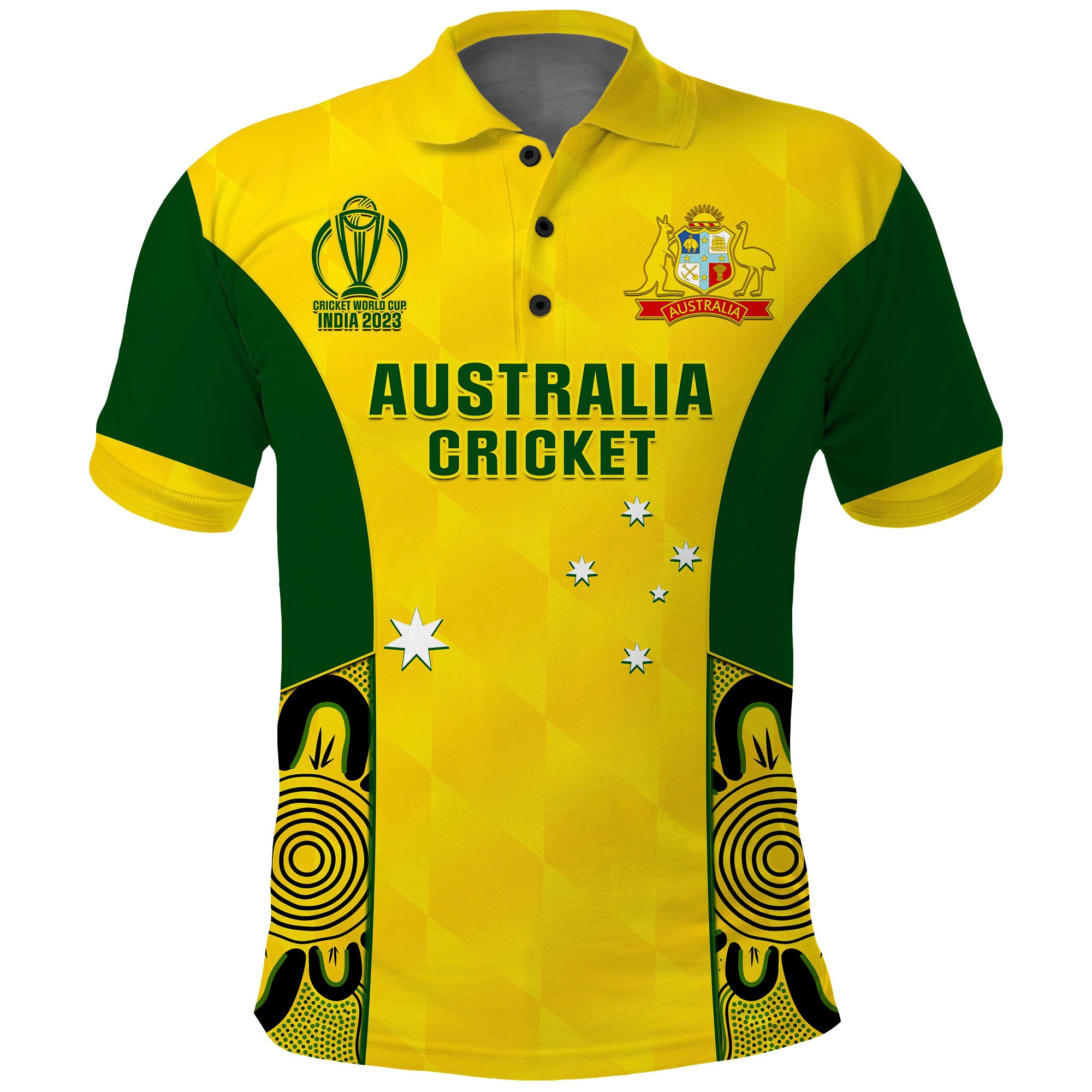 Australia Cricket Polo Shirt Champions World Cup 2023 LT14