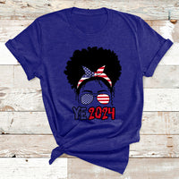 Ye 2024 For President Ye2024 Messy Bun T Shirt - Wonder Print Shop