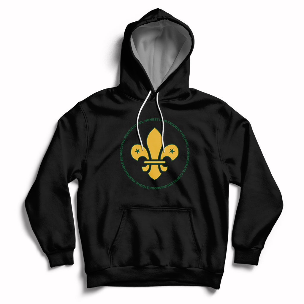 Cookie Girl Cookie Dealer Troop Leader Scouting Lovers Girls Hoodie - Wonder Print Shop