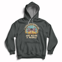 Vintage Funny I Like Dragonflies And Maybe 3 People Hoodie - Wonder Print Shop