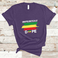 Unapologetically Dope Black Pride Melanin African American T Shirt - Wonder Print Shop