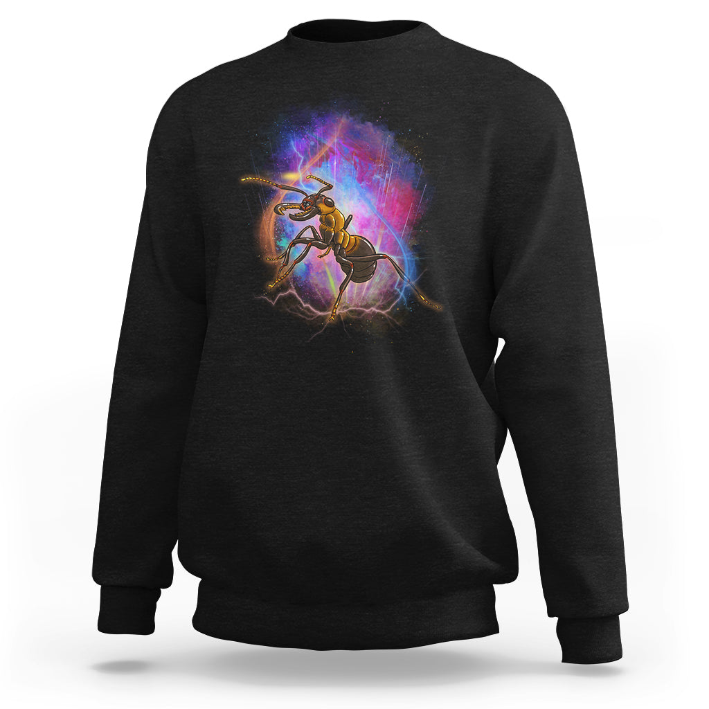 Giant Ant Warrior Quantum Quanta Sweatshirt - Wonder Print Shop