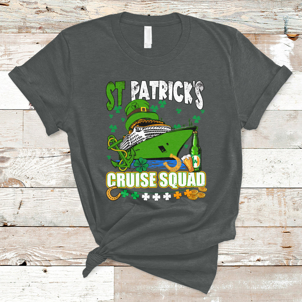 St Patricks Day Cruise Squad Lucky Family Group Matching T-Shirt - Wonder Print Shop