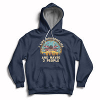 Vintage Funny I Like Dragonflies And Maybe 3 People Hoodie - Wonder Print Shop