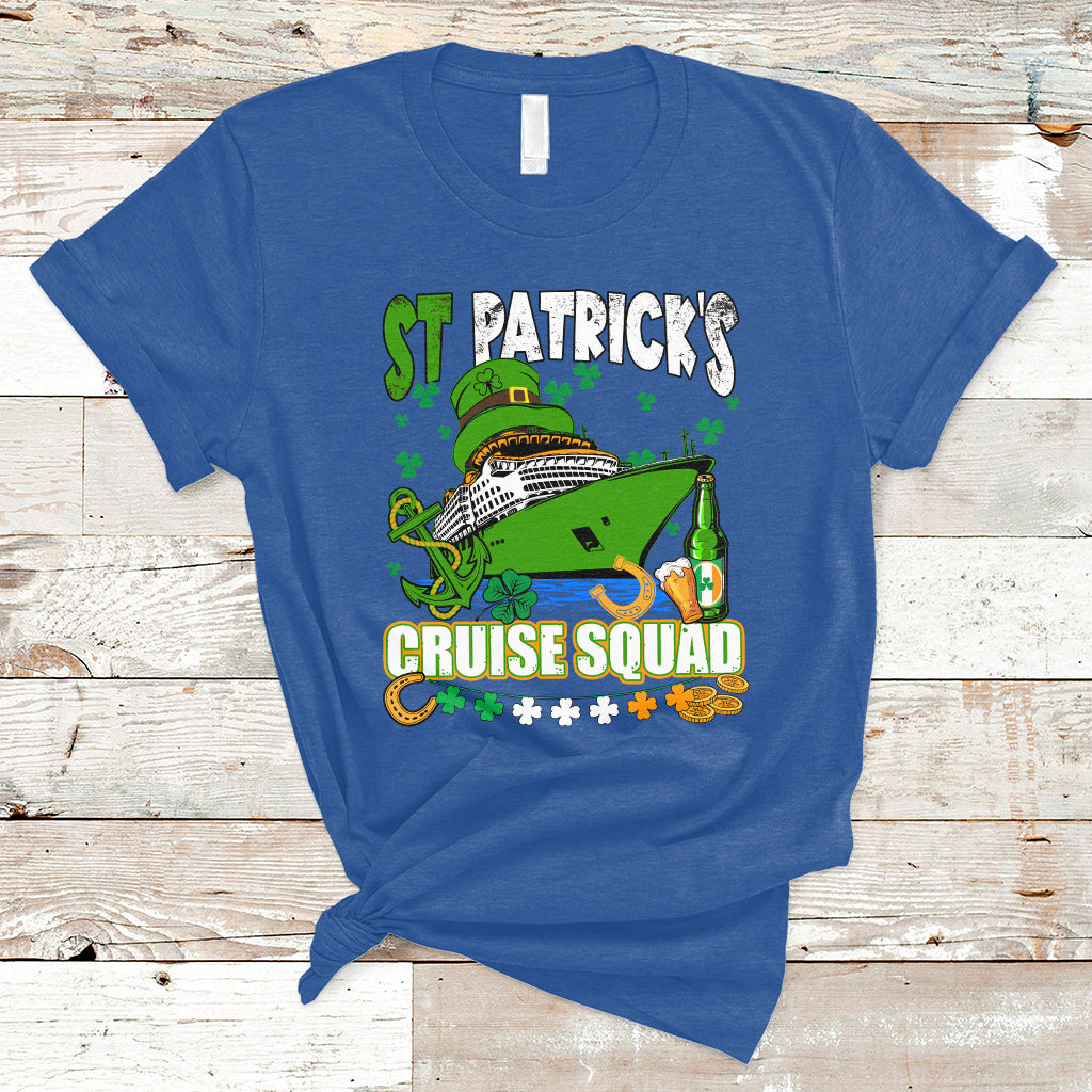 St Patricks Day Cruise Squad Lucky Family Group Matching T-Shirt - Wonder Print Shop