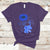 Colon Cancer Awareness CRC Sunflower Elephant Blue Ribbon Be Kind T Shirt - Wonder Print Shop