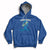 Colon Cancer Awareness Dragonfly Blue Ribbon CRC Colorectal Carcinoma Hoodie - Wonder Print Shop