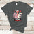 Funny Valentine Arrested Skeleton I Steal Hearts Womens Mens T-Shirt - Wonder Print Shop