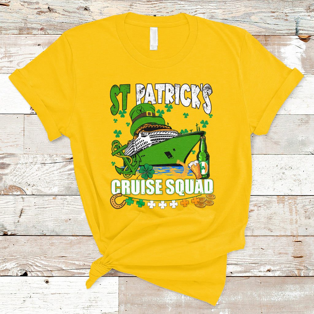 St Patricks Day Cruise Squad Lucky Family Group Matching T-Shirt - Wonder Print Shop