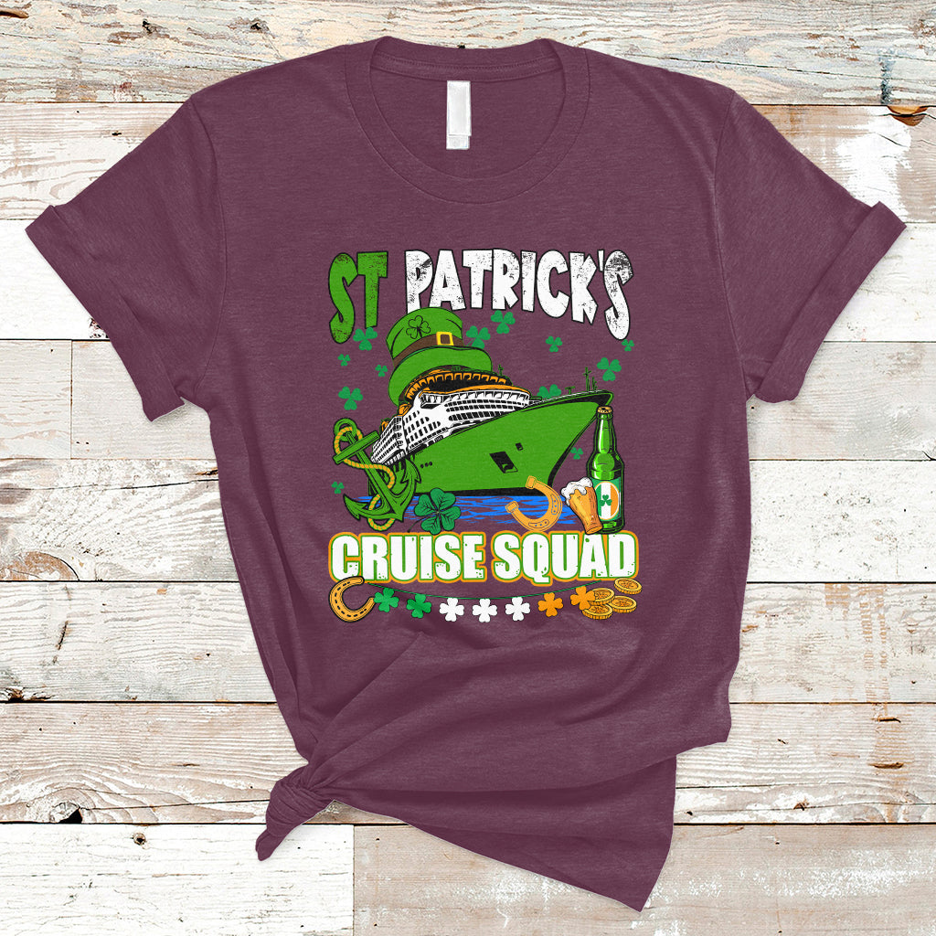 St Patricks Day Cruise Squad Lucky Family Group Matching T-Shirt - Wonder Print Shop