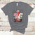 Funny Valentine Arrested Skeleton I Steal Hearts Womens Mens T-Shirt - Wonder Print Shop