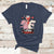 Funny Valentine Arrested Skeleton I Steal Hearts Womens Mens T-Shirt - Wonder Print Shop