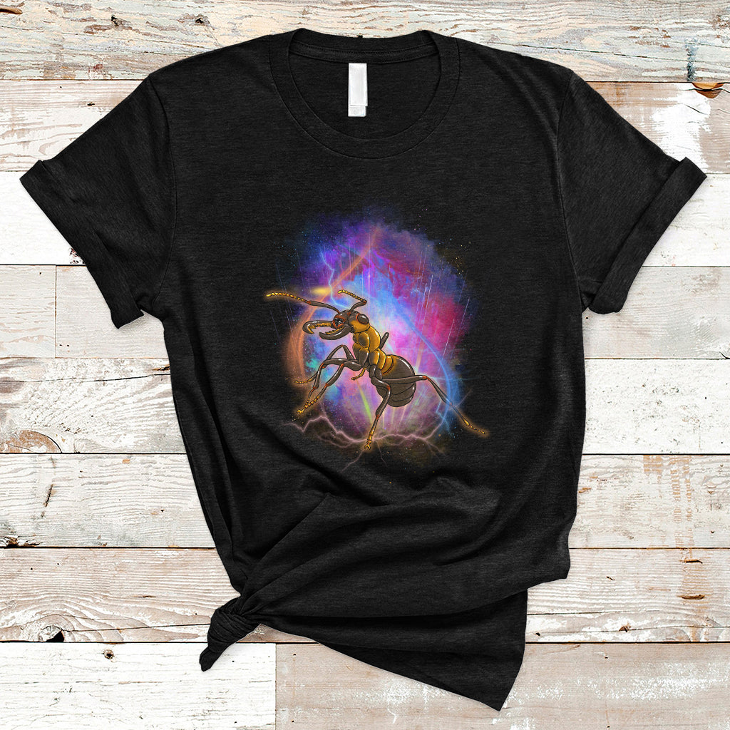 Giant Ant Warrior Quantum Quanta T Shirt - Wonder Print Shop