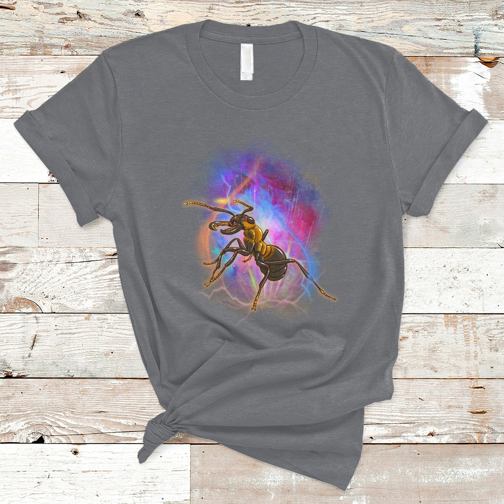 Giant Ant Warrior Quantum Quanta T Shirt - Wonder Print Shop